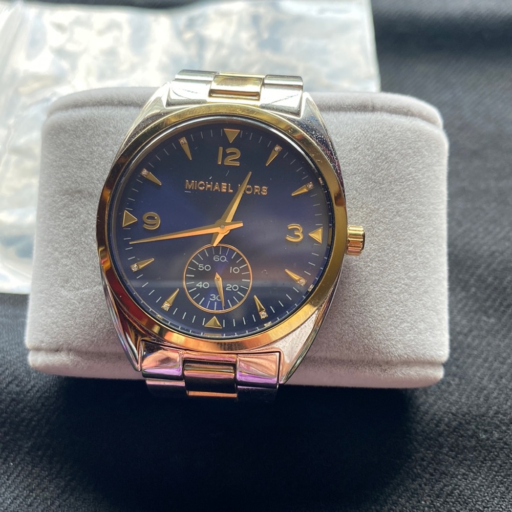 Michael Kors Callie two tone watch